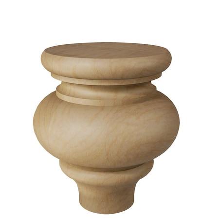 Designs Of Distinction Country French Bun Foot - Hard Maple 01702510HM1